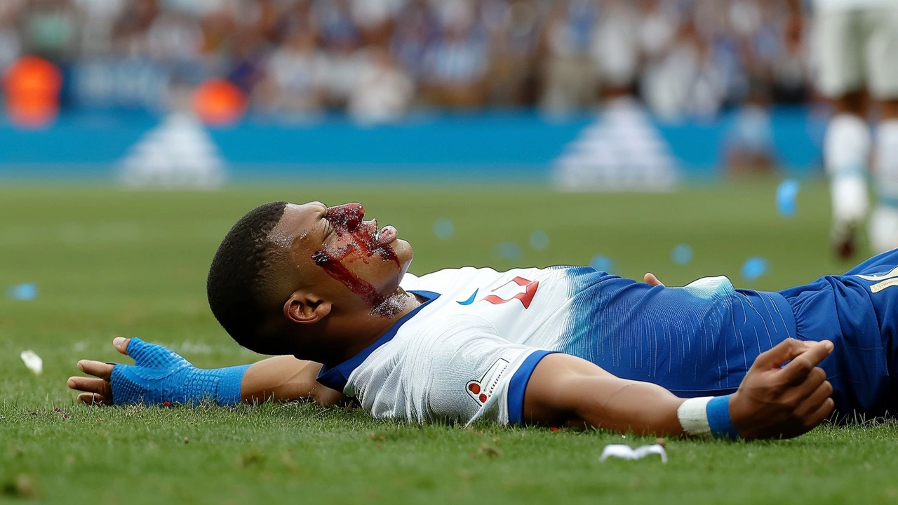 Euro 2024: France Captain Kylian Mbappe Breaks Nose During Victory Over Austria