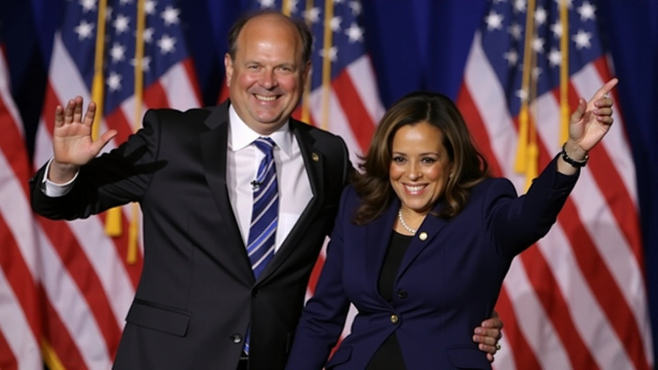 Kamala Harris and Tim Walz Launch Strategic Bus Tour Across Georgia to Garner Support