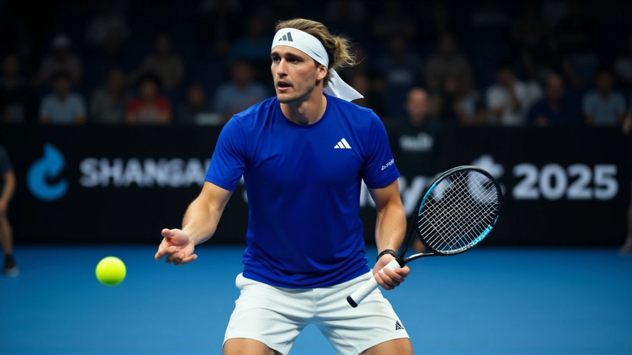 Rinderknech Pulls Upset Over Zverev at Shanghai Masters